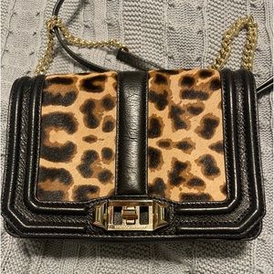 Rebecca Minkoff animal print crossbody bag